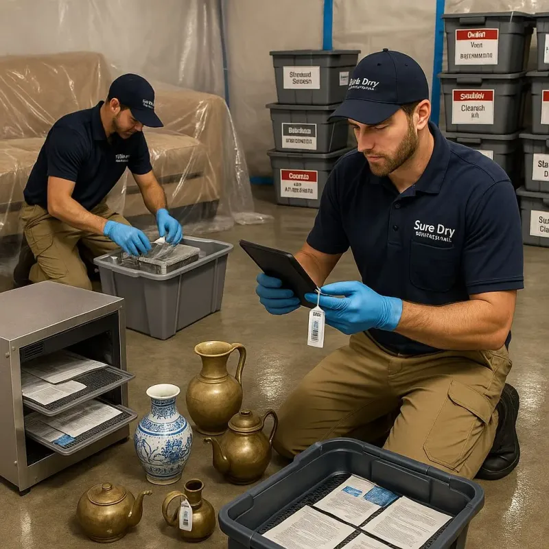 Content Protection and Restoration process in Milford, IL