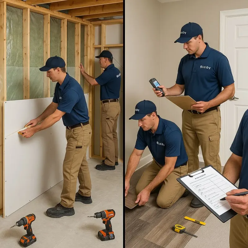 Repairs and Reconstruction process in Milford, IL